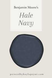 benjamin moore s hale navy paint guide