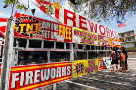 fireworks safety and laws in hton
