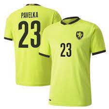 The czech republic euro jerseys are available with professional printing so you can proudly display the name of your favorite player. Czech Republic National Team Pavelka 23 2021 Away Jersey For Fan Custom Name Custom Number Men Jersey Football Jersey Euro 2020 Jersey Hakotog Com