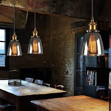 Glass Pendant Light Kitchen Lamp Room