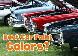 What Car Paint Colors Are Easiest To