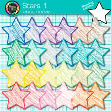 Star Clip Art Behavior Chart Reward Coupon Classroom Management Use 1