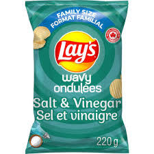 lays potato chips wavy salt