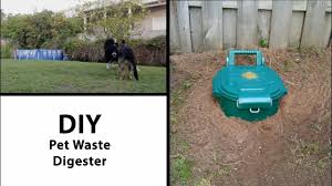 pet waste digester for your back yard