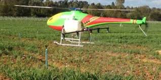 single rotor uav agriculture helicopter