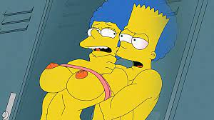 Simpsons marge und bart nackt sex
