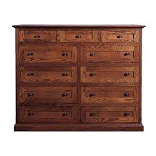 Twin bed with dresser underneath. Fd 3053m Mission Oak 11 Drawer Tall Dresser Oak For Less Furniture