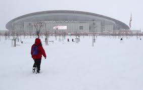 Athletico madrid have played in 3 stadiums since the club's. Several Matches Postponed As Snowstorm Cripples Spanish Football Daily Sabah