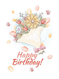 happy birthday lettering greeting cards