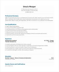 10 Entry Level Administrative Assistant Resume Templates Free