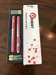 Opoway Nurse Pink Penlight With Pupil Gauge Led Medical Pen Light Nurses Doctor Ebay