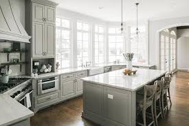 Light Gray Walls With Gray Cabinets