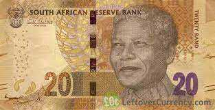20 south african rand banknote nelson