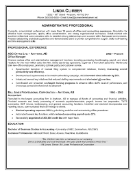 Sample Combination Resume Executive Assistant LiveCareer