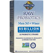 garden of life raw probiotics men 50