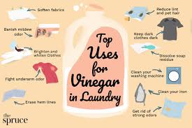 use vinegar in laundry