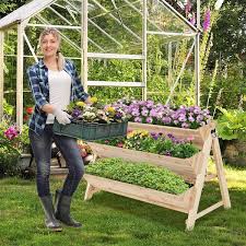 honey joy 3 tier vertical garden bed