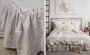 How To Measure For A Bed Skirt Magiclinen
