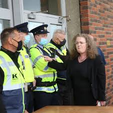 Dublin Bay South candidate Dolores Cahill clashes with gardai ...