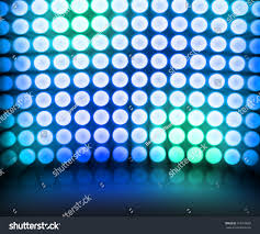 Blue Dance Disco Lights Stage Background Stock Photo Edit