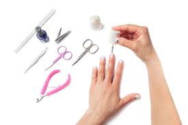 manicure tools stock photos royalty