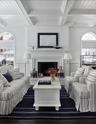 French Country Coastal Chic Living Room