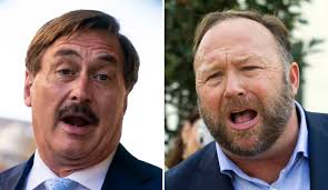 My pillow founder and ceo mike lindell announced on wednesday he was offering $5 million to any lindell appeared on the war room podcast and said that he's offering $5 million to any cyber. Mike Lindell Joins Alex Jones To Sell Pillows Delusions New York Daily News