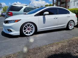2016 honda civic si with 18x8 5 vors