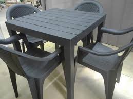 Маси и столове с крака от бук. Stol Ischia Antracit 920350 Cena Mr Bricolage