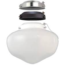 Elite Multi Colored Ceiling Fan Globe Led Light Kit 91292 The Home Depot