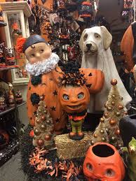 Lots Of Bethany Lowe Halloween Paper Mache Figures And
