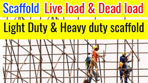 Scaffold Live Load And Dead Load Types Of Scaffold