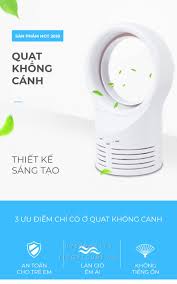 Quạt Không Cánh Để Bàn Mini An Toàn Cho Trẻ Em - FidgetCube Vietnam