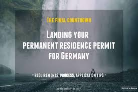 german permanent residence permit