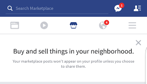 There's a contact facebook button and when i tap it i get a message saying successfully the marketplace icon does not even appear on my app and can't access it through my desktop browser i'm not sure. Facebook Marketplace Starts Showing Up Inside The Android App