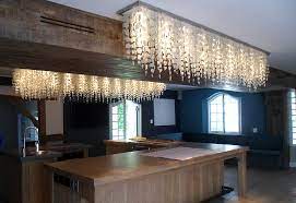 Unique Light Fixtures Recycled Glass