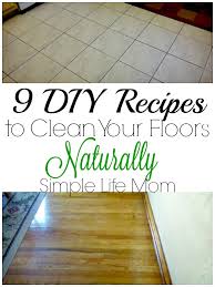 make 9 natural floor cleaner recipes