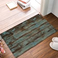 Usually the smallest room in the house, the bath is beautiful marble flooring by ubath. Amazon Com Rustic Old Barn Wood Welcome Door Mats Indoor Kitchen Floor Bathroom Entrance Rug Mat Carpets Home Decor Absorbent Bath Doormats Rubber Non Slip Patio Lawn Garden