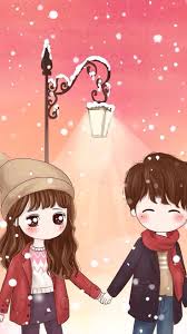 animated cartoon couple wallpapers on