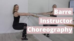 barre instructor cography two