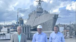 Congressmen Carl, Rogers visit shipyards at Austal USA and Master Boat Builders