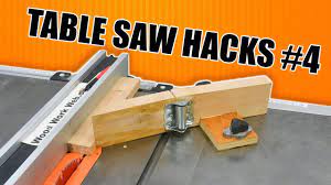 5 quick table saw tricks part 4