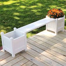Dura Trel Small Planter Boxes And Seat
