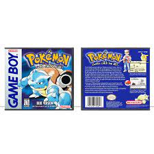 Amazon.com: Pokémon Blue Version | Gameboy - Game Case Only (GAME CASE  ONLY) : Handmade Products