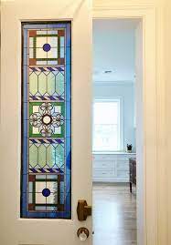 Custom Stained Glass Door