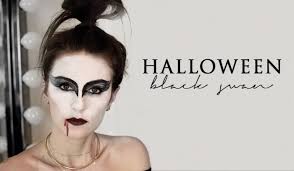 halloween makeup black swan