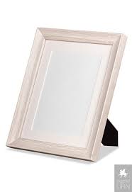 wooden picture frame white 24x18 cm