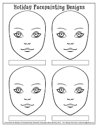 Kids Face Paint Demo Chart Face Painting Designs Face