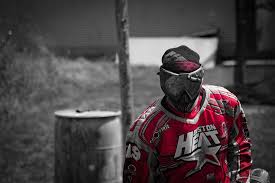 hd wallpaper paintball mask red