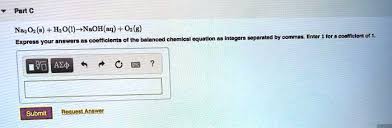Balanced Chemical Equation Integers